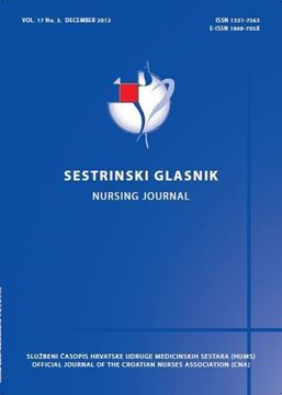 Picture of SESTRINSKI GLASNIK / NURSING JOURNAL